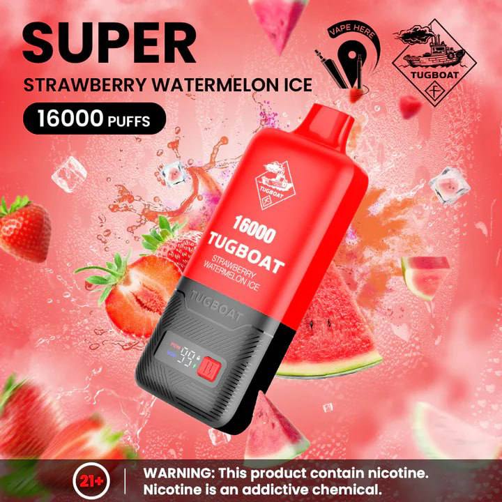 tugboat super 16000 puffs disposable pod in all uae tugboat super 16000 puffs disposable pod in all uae