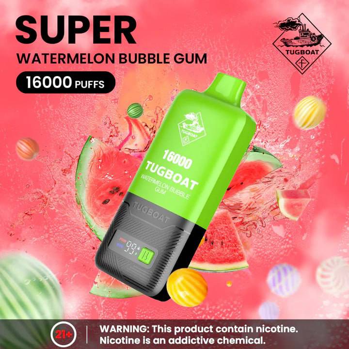 tugboat super 16000 puffs disposable pod in all uae tugboat super 16000 puffs disposable pod in all uae