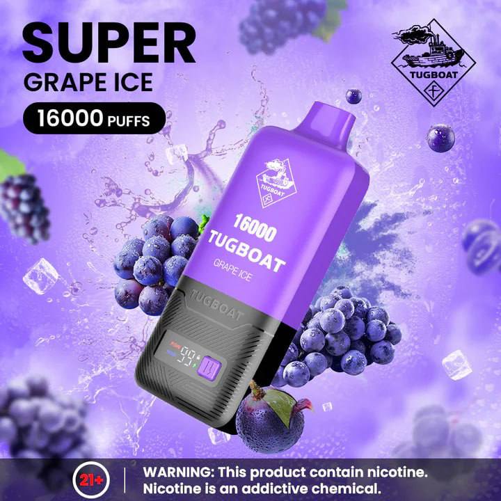 tugboat super 16000 puffs disposable pod in all uae tugboat super 16000 puffs disposable pod in all uae