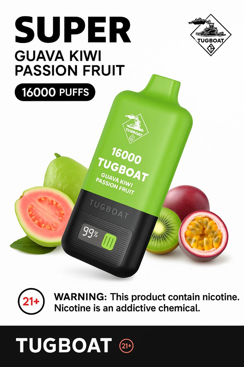 tugboat super 16000 puffs disposable pod in all uae tugboat super 16000 puffs disposable pod in all uae