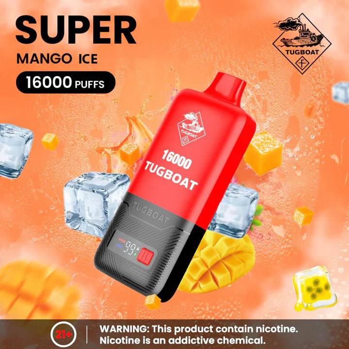 tugboat super 16000 puffs disposable pod in all uae tugboat super 16000 puffs disposable pod in all uae